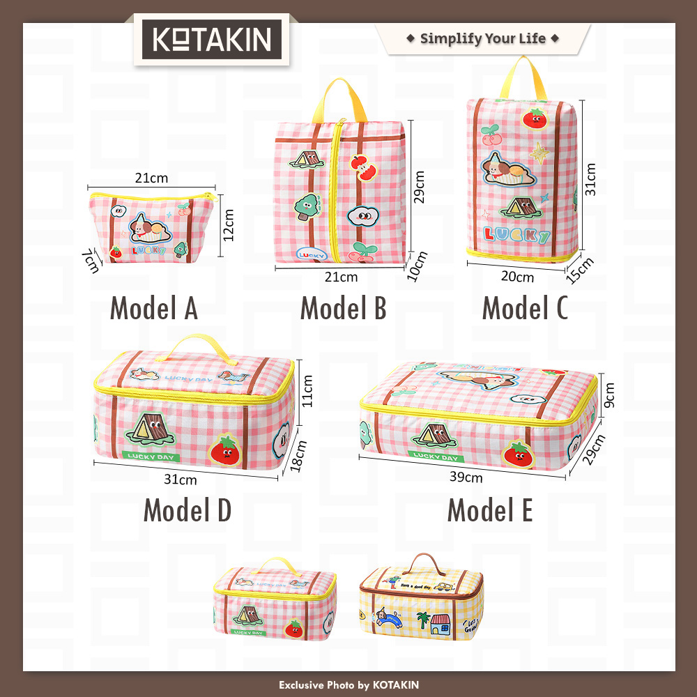 Tas Travel 5in1 Bag Set